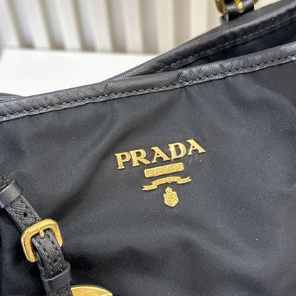 Prada Black Nylon Tote
