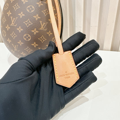 LV Monogram and Black Egg Bag