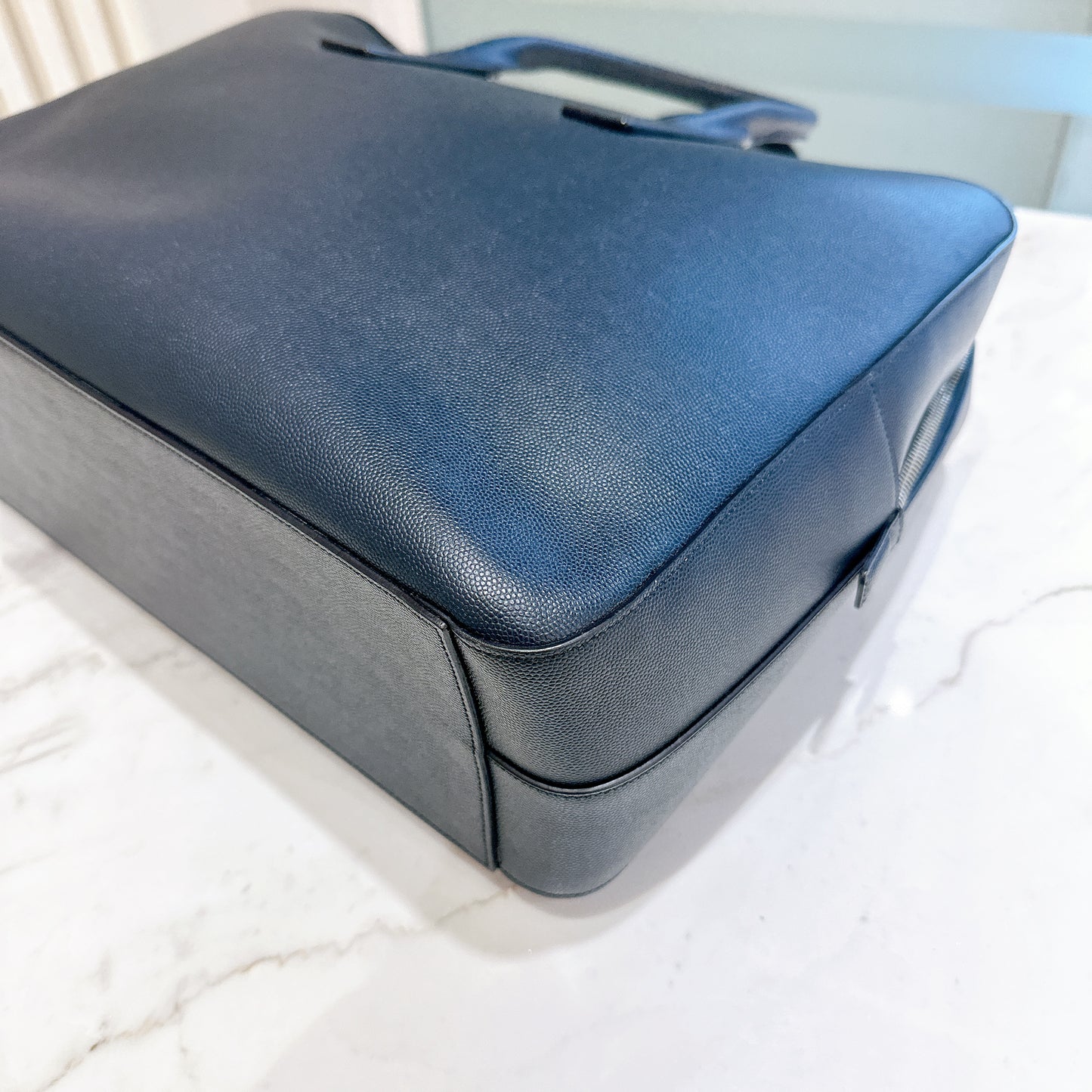 YSL Briefcase in Black Calfskin