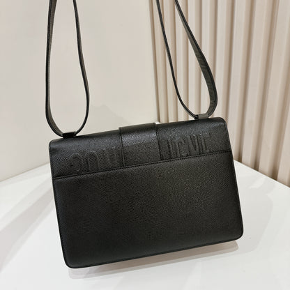 Dior So Black Grained Calfskin Montaigne 30