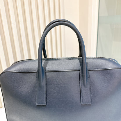 YSL Briefcase in Black Calfskin