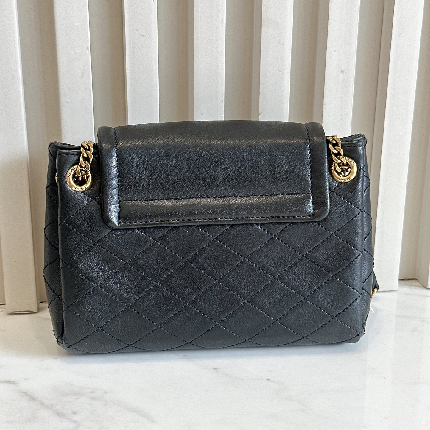 YSL Mini Nolita in Black GHW