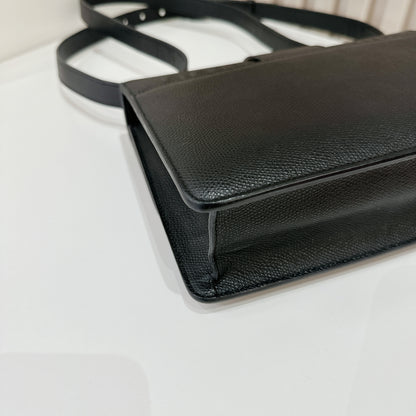 Dior So Black Grained Calfskin Montaigne 30