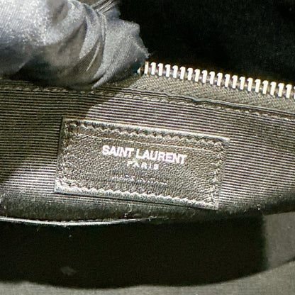 YSL Briefcase in Black Calfskin