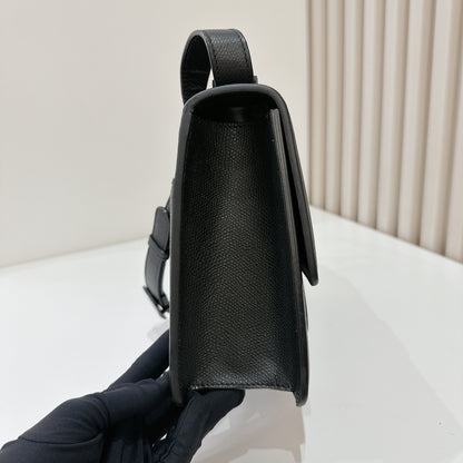 Dior So Black Grained Calfskin Montaigne 30