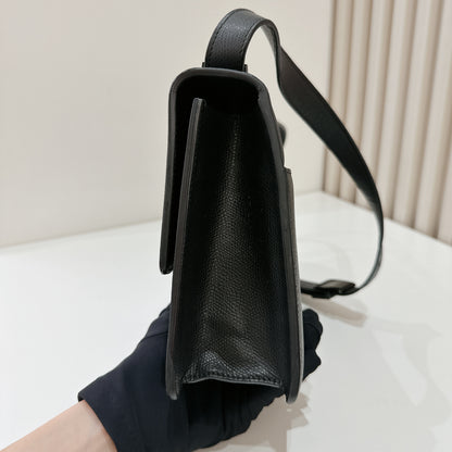 Dior So Black Grained Calfskin Montaigne 30