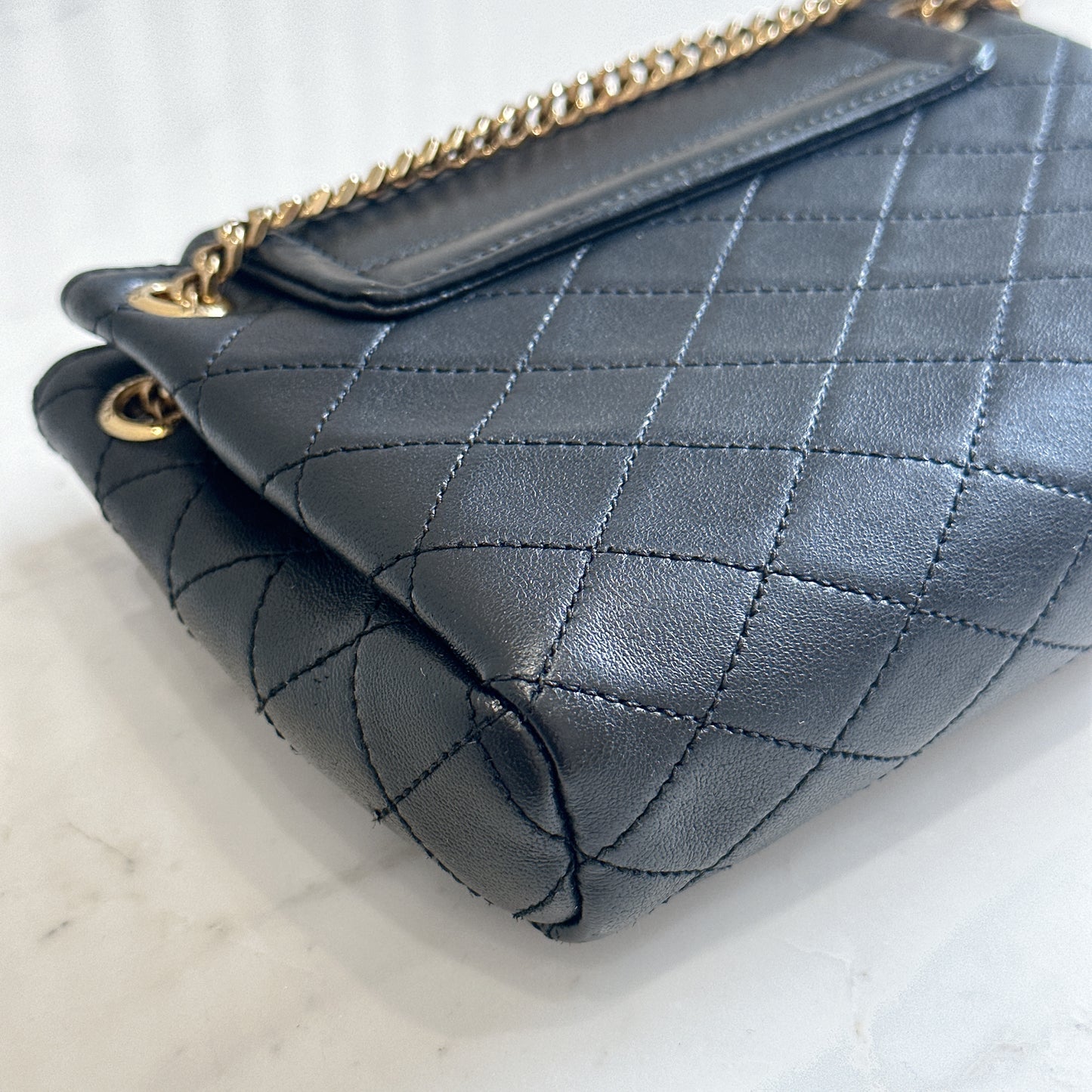 YSL Mini Nolita in Black GHW