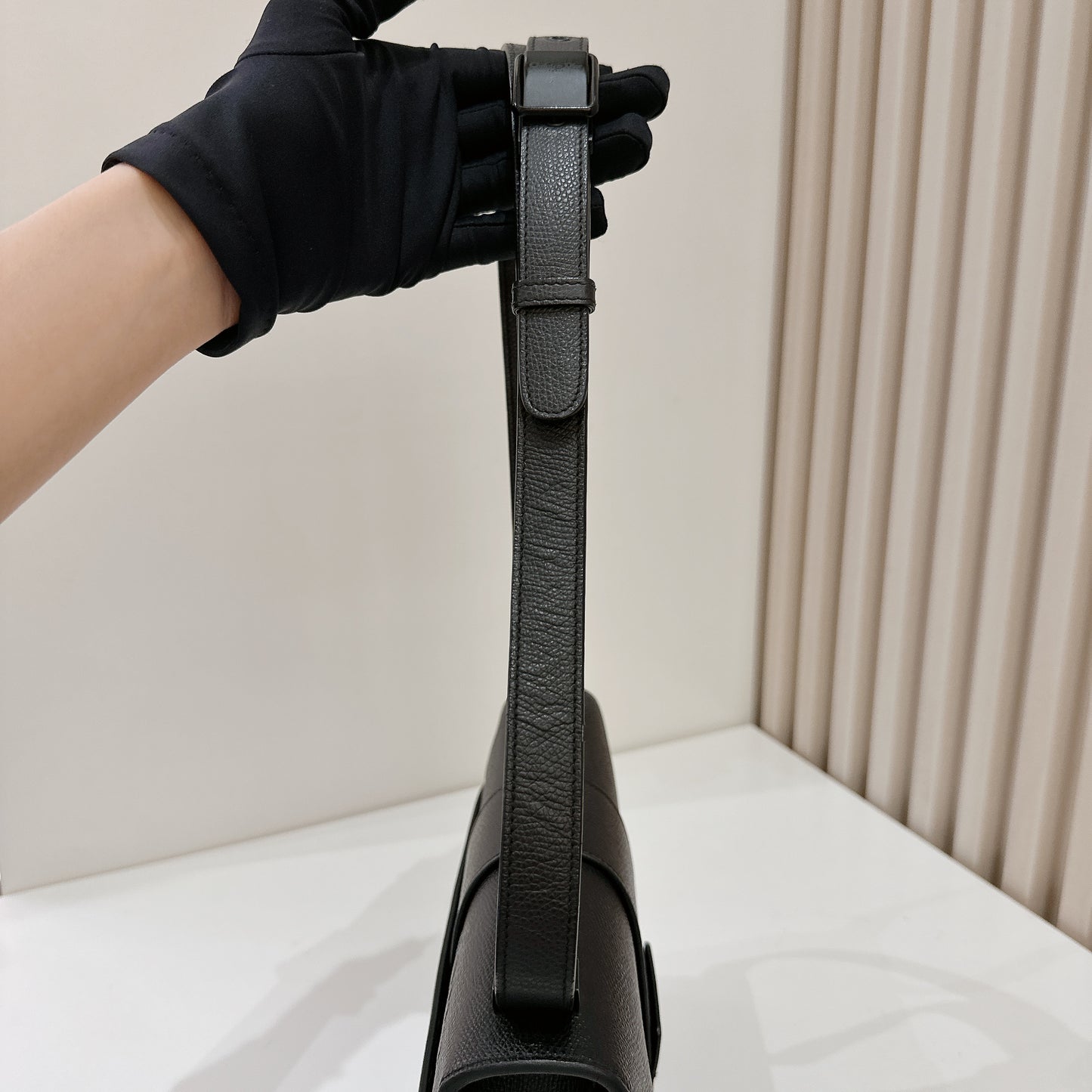 Dior So Black Grained Calfskin Montaigne 30