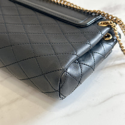 YSL Mini Nolita in Black GHW