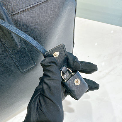 YSL Briefcase in Black Calfskin