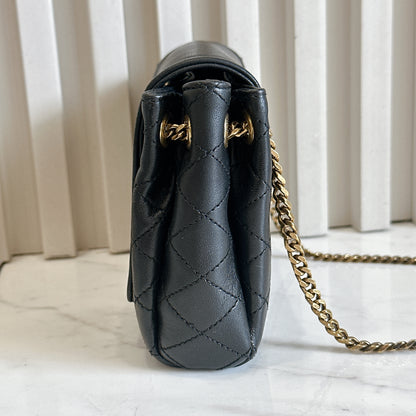 YSL Mini Nolita in Black GHW