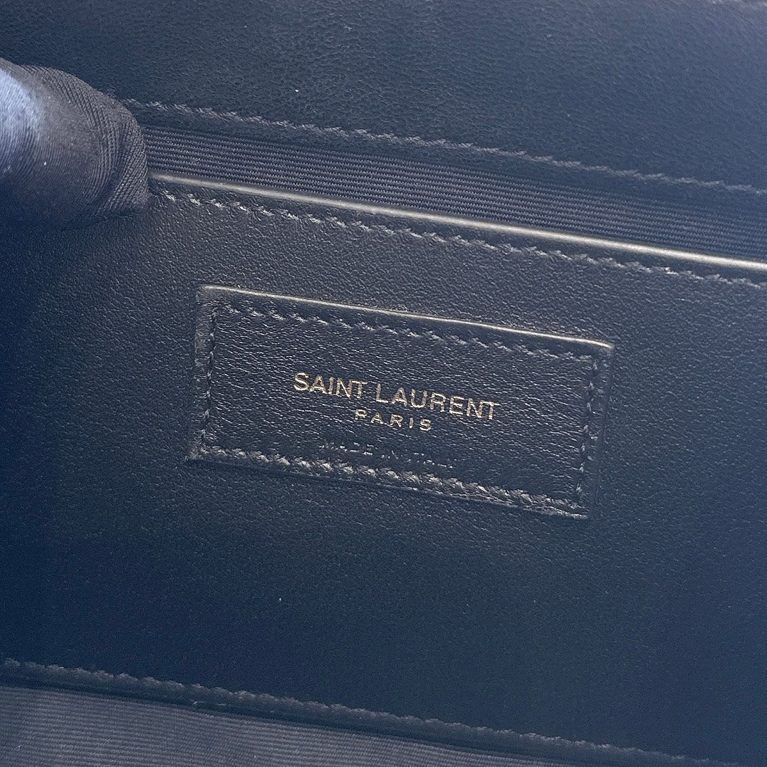 YSL Mini Nolita in Black GHW