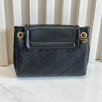 YSL Mini Nolita in Black GHW