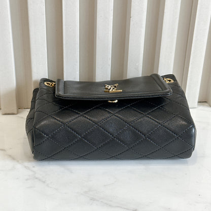YSL Mini Nolita in Black GHW