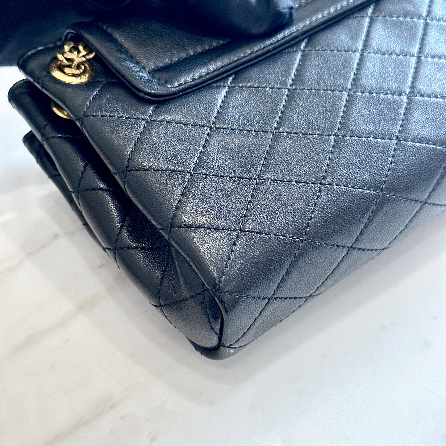 YSL Mini Nolita in Black GHW