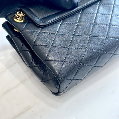 YSL Mini Nolita in Black GHW