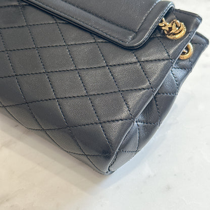 YSL Mini Nolita in Black GHW