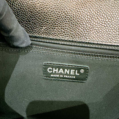 Chanel Boy New Medium in Black Caviar