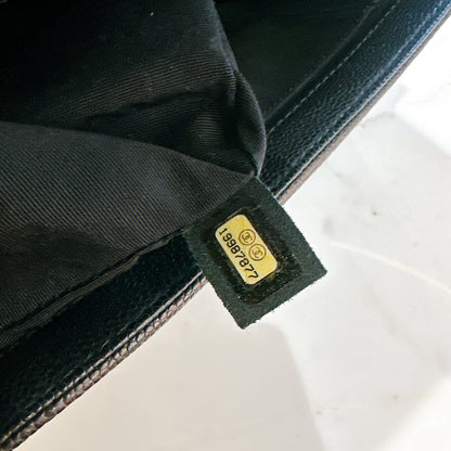 Chanel Boy New Medium in Black Caviar