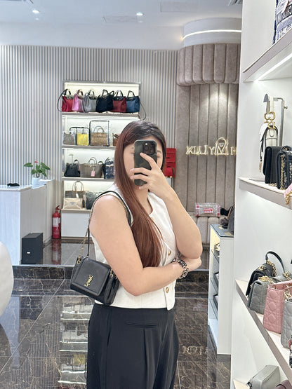 YSL Mini Nolita in Black GHW