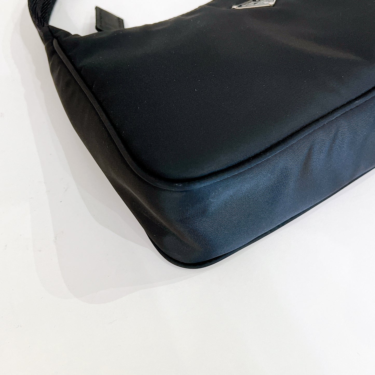 Prada Nylon Hobo Bag in Black