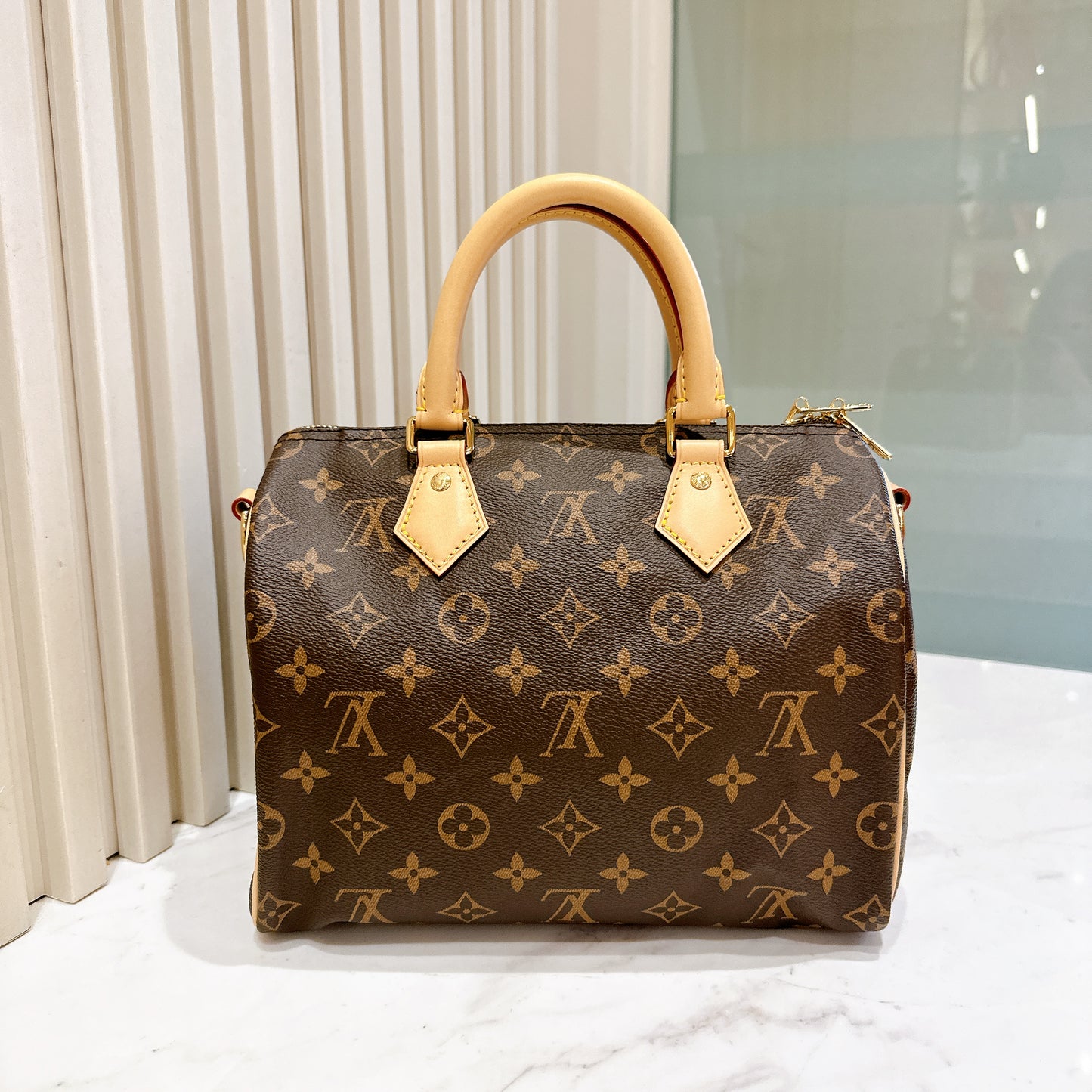 LV Monogram Speedy Bandouliere 25