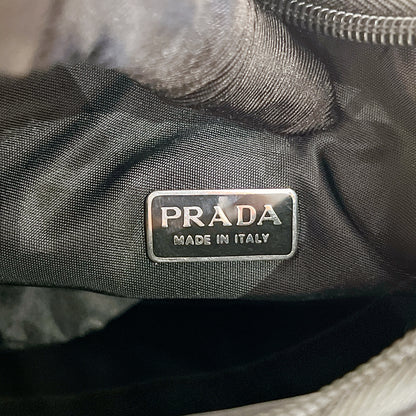 Prada Nylon Hobo Bag in Black