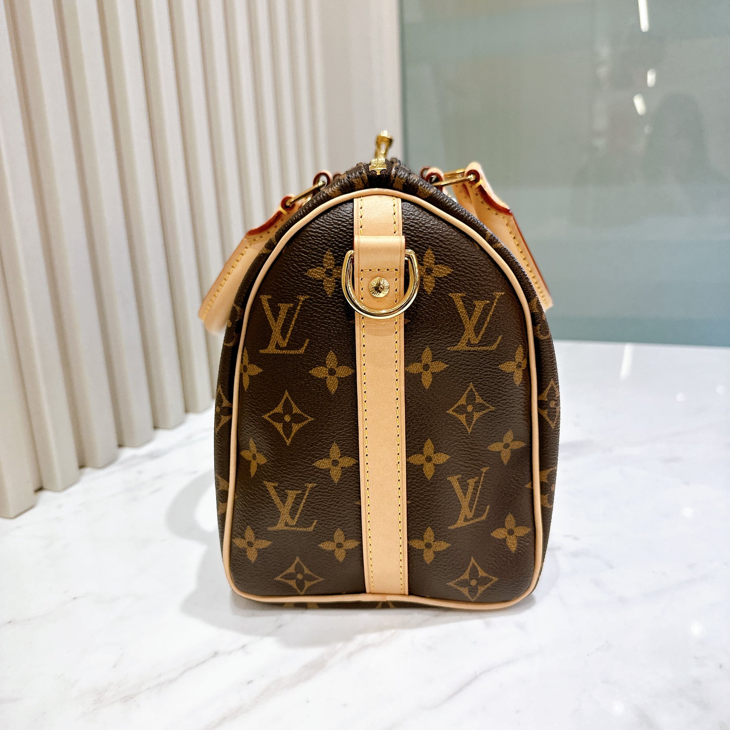 LV Monogram Speedy Bandouliere 25