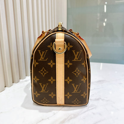 LV Monogram Speedy Bandouliere 25