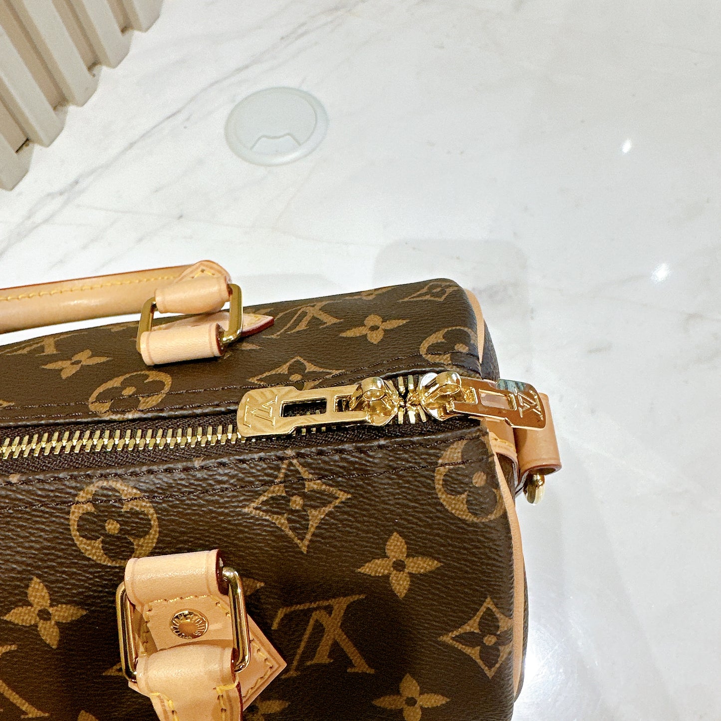 LV Monogram Speedy Bandouliere 25