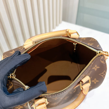 LV Monogram Speedy Bandouliere 25
