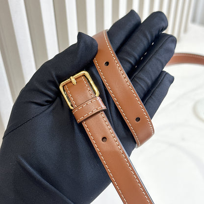 Celine Teen Triomphe in Triomphe Canvas and Calfskin