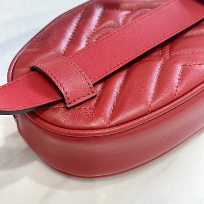 Gucci Marmont Belt Bag in Red