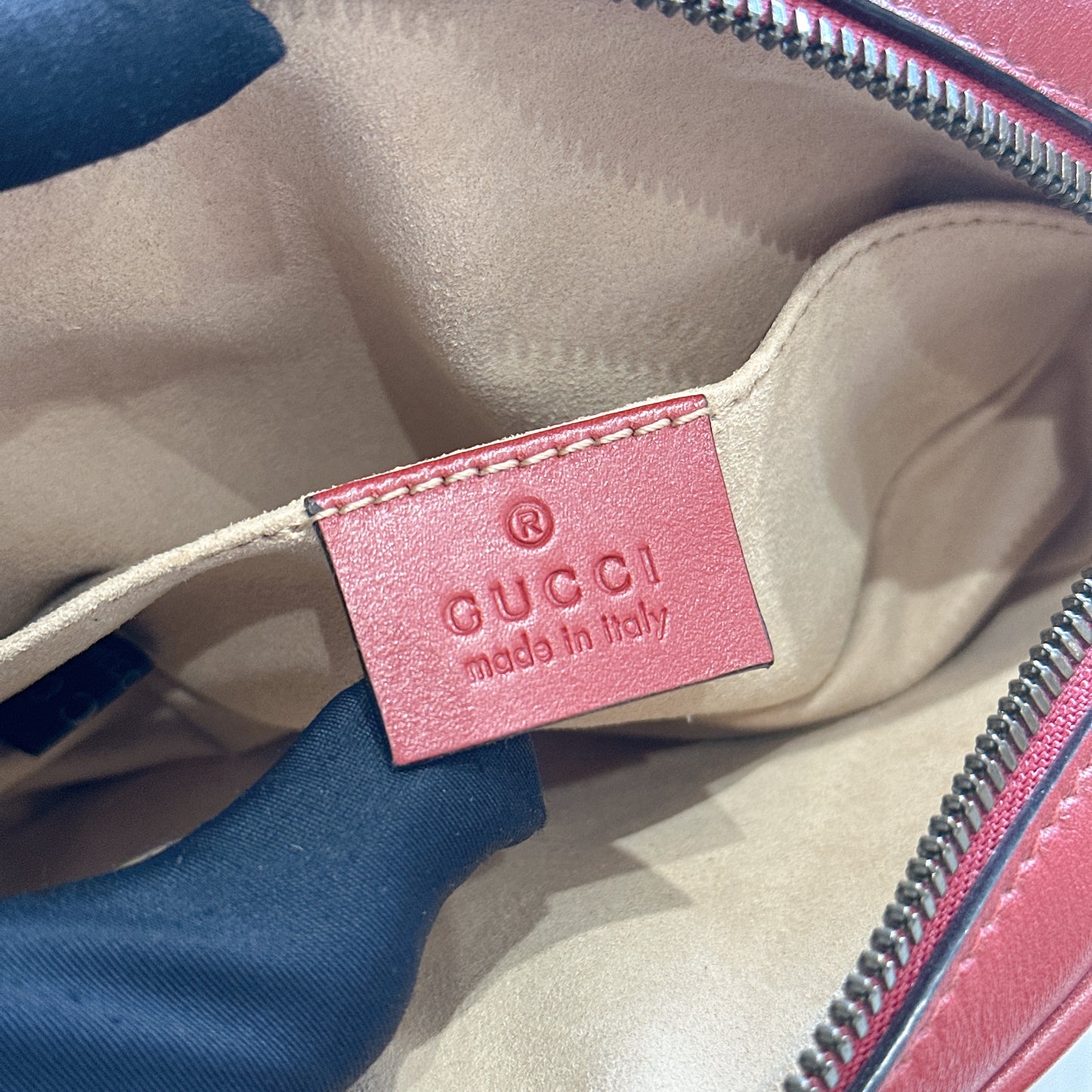 Gucci Marmont Belt Bag in Red