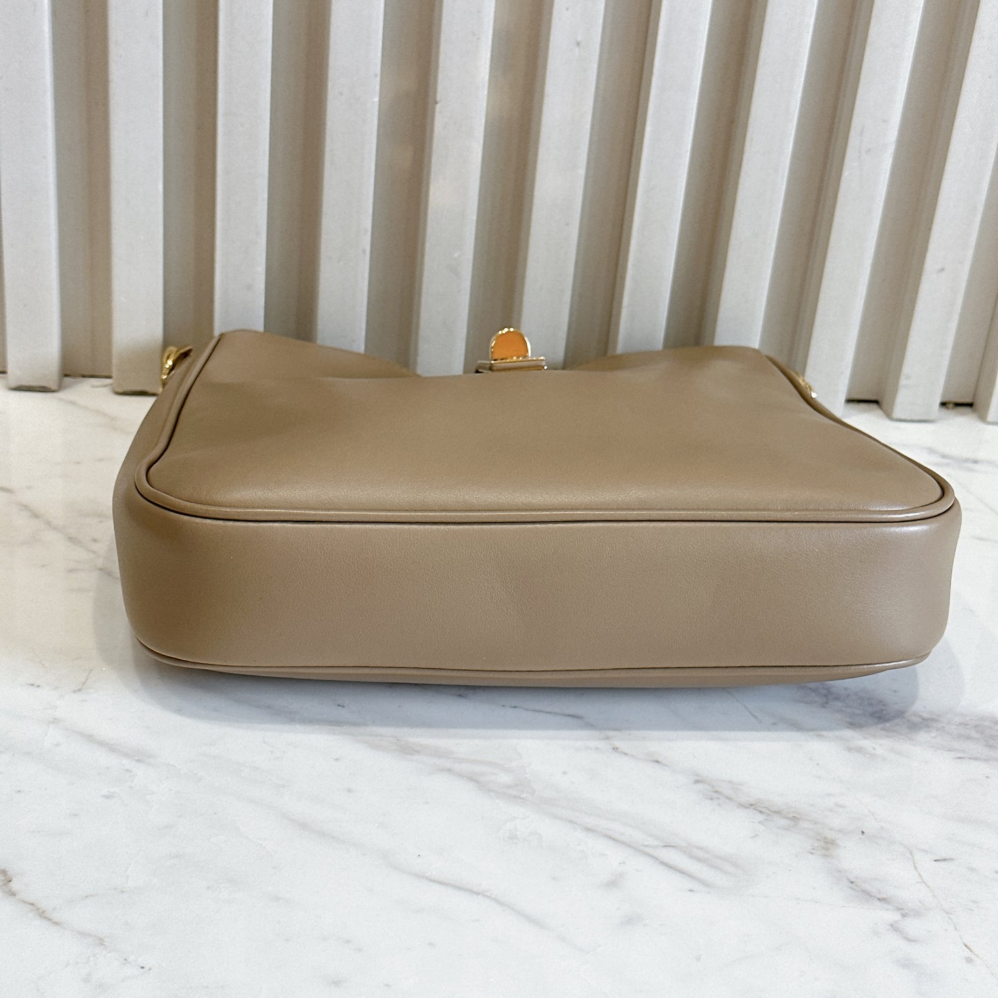Celine Small Camille 16 Soft Bag in Smooth Calfskin Deep Ivory