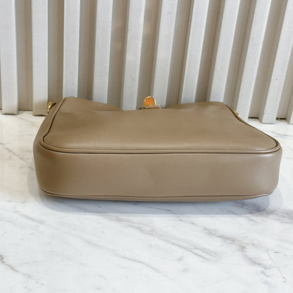 Celine Small Camille 16 Soft Bag in Smooth Calfskin Deep Ivory