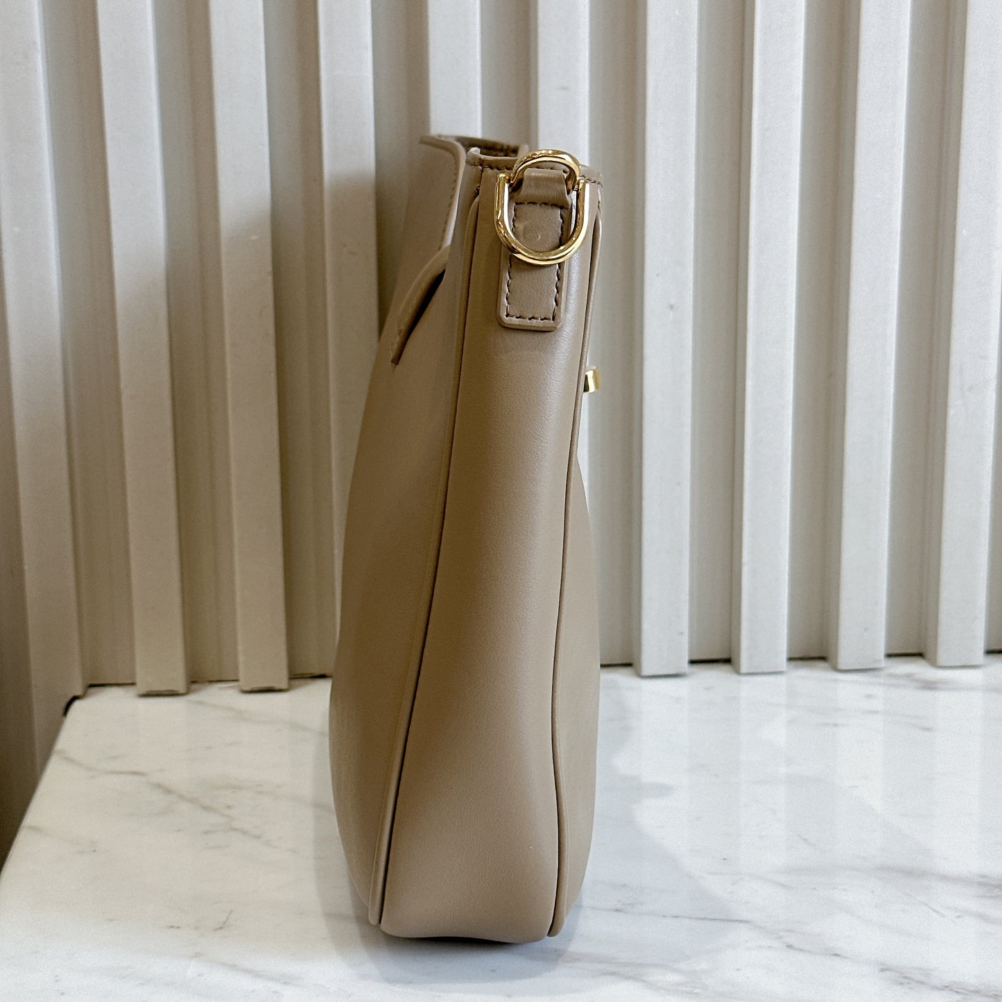 Celine Small Camille 16 Soft Bag in Smooth Calfskin Deep Ivory