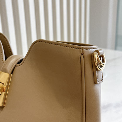 Celine Small Camille 16 Soft Bag in Smooth Calfskin Deep Ivory