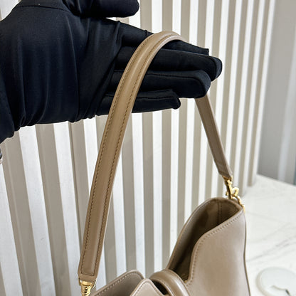 Celine Small Camille 16 Soft Bag in Smooth Calfskin Deep Ivory
