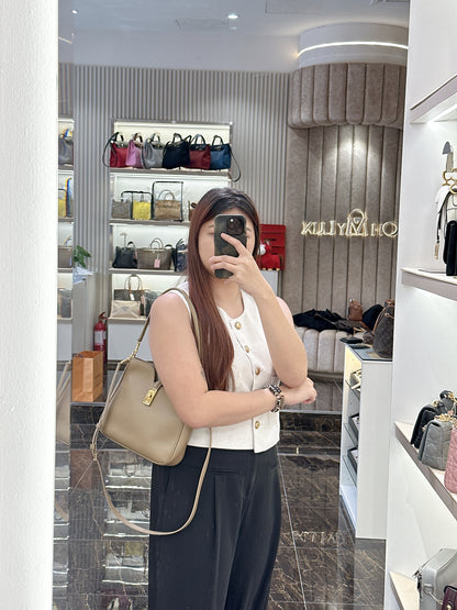 Celine Small Camille 16 Soft Bag in Smooth Calfskin Deep Ivory