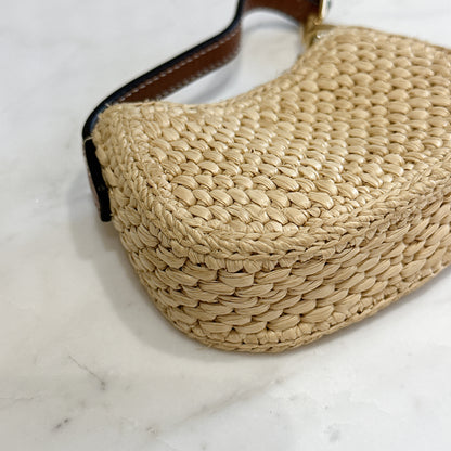 Celine Micro Tilly in Raffia