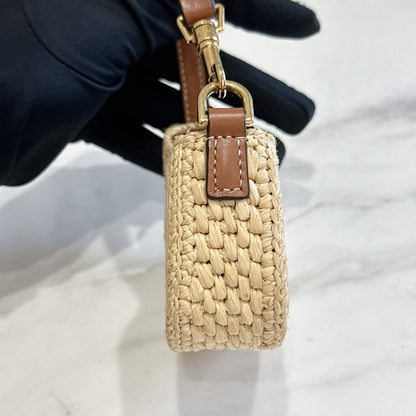 Celine Micro Tilly in Raffia