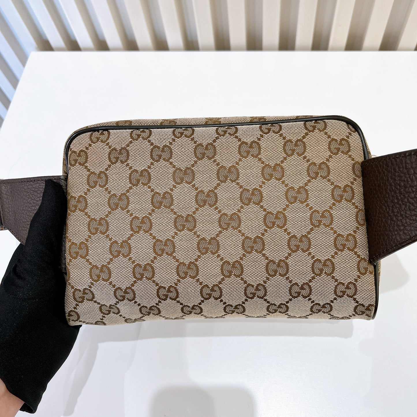 Gucci Canvas Waist Bag