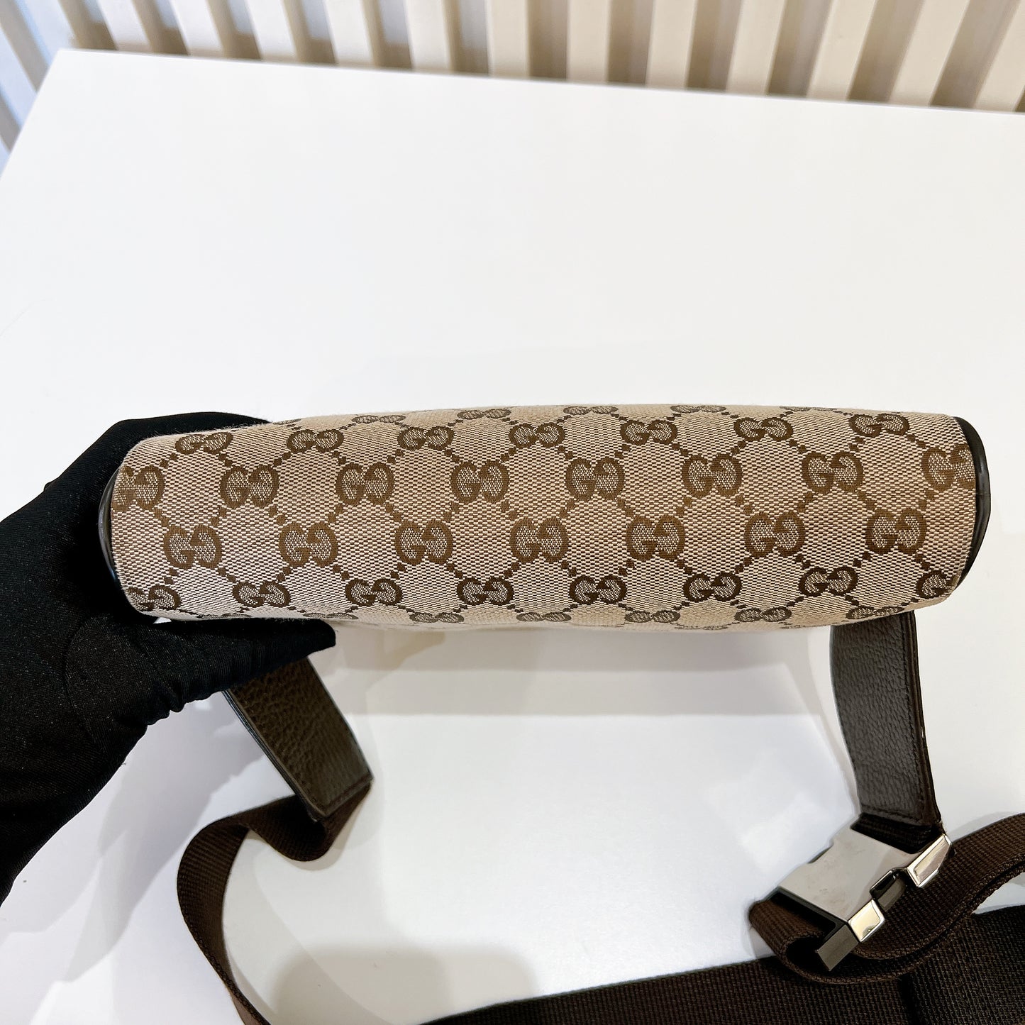 Gucci Canvas Waist Bag