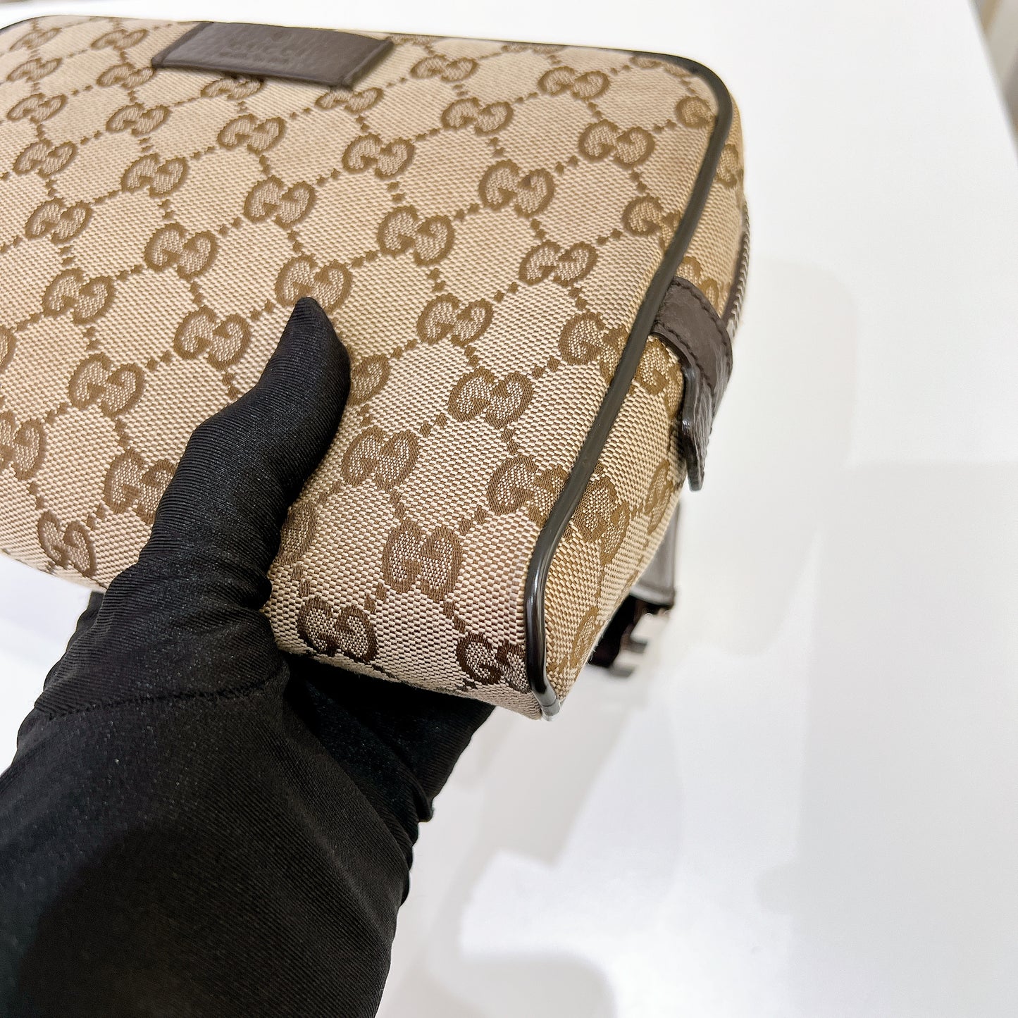 Gucci Canvas Waist Bag