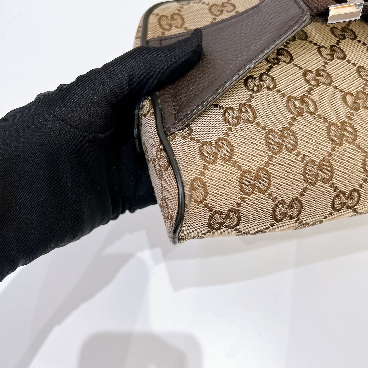 Gucci Canvas Waist Bag