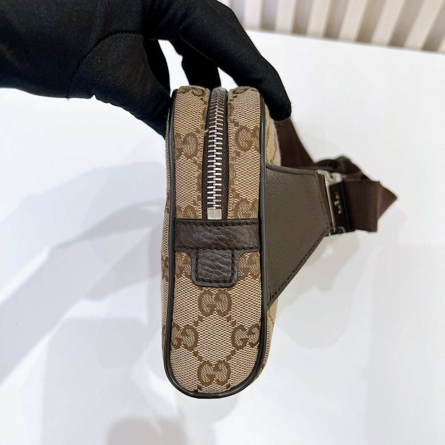 Gucci Canvas Waist Bag