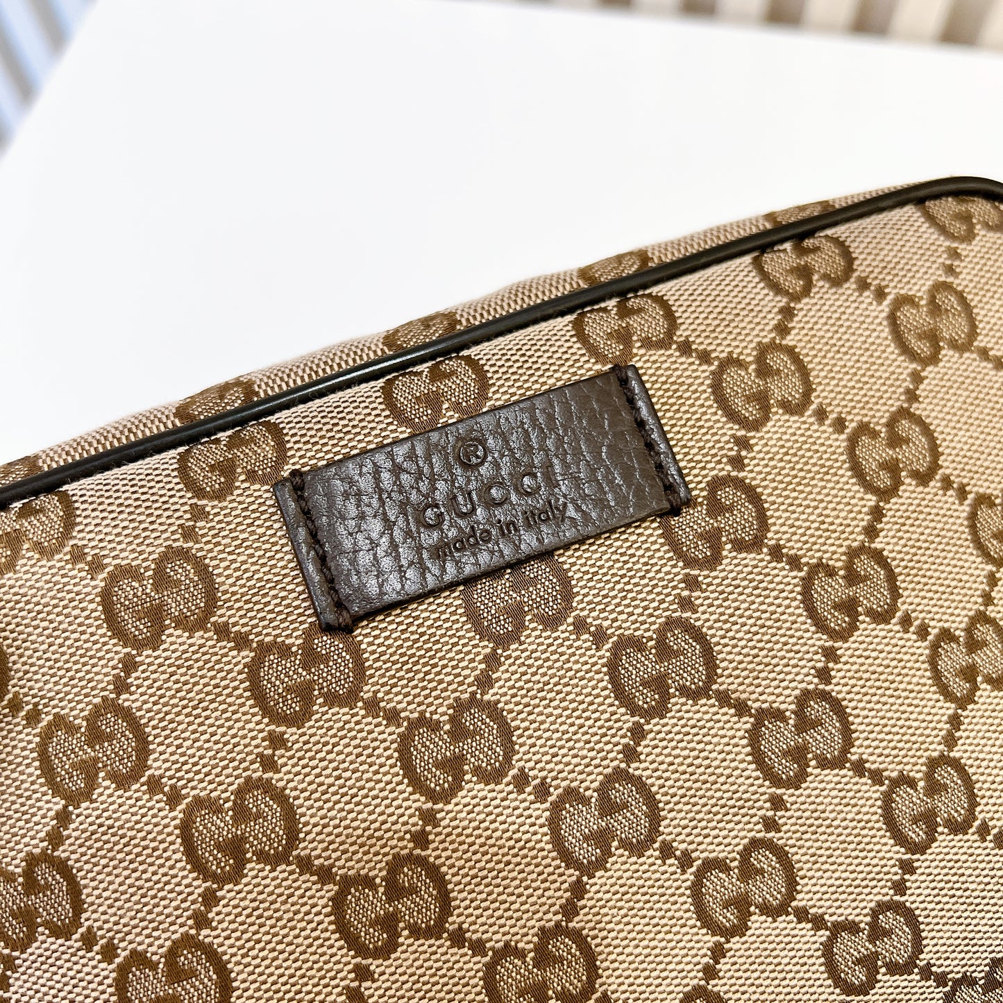 Gucci Canvas Waist Bag