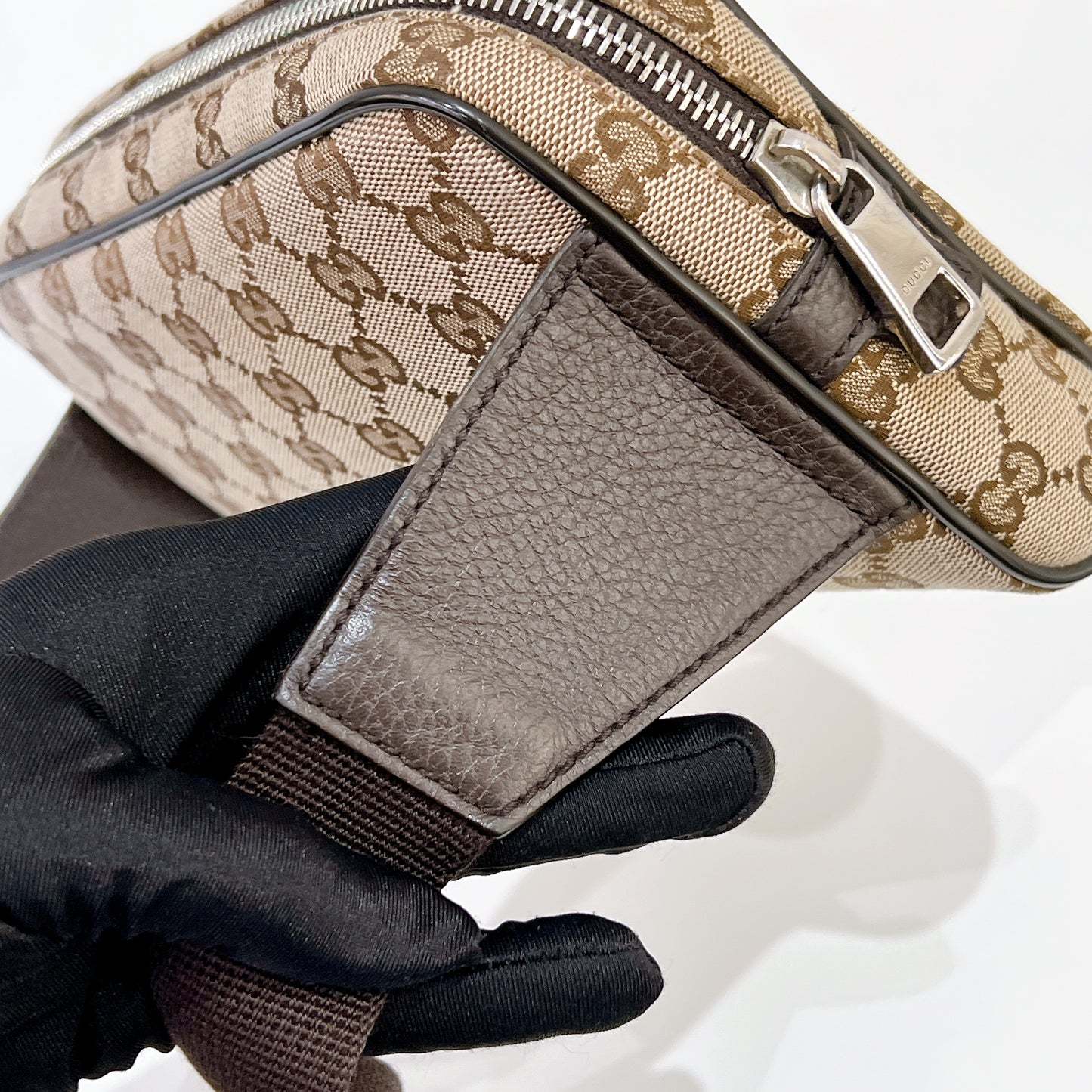 Gucci Canvas Waist Bag