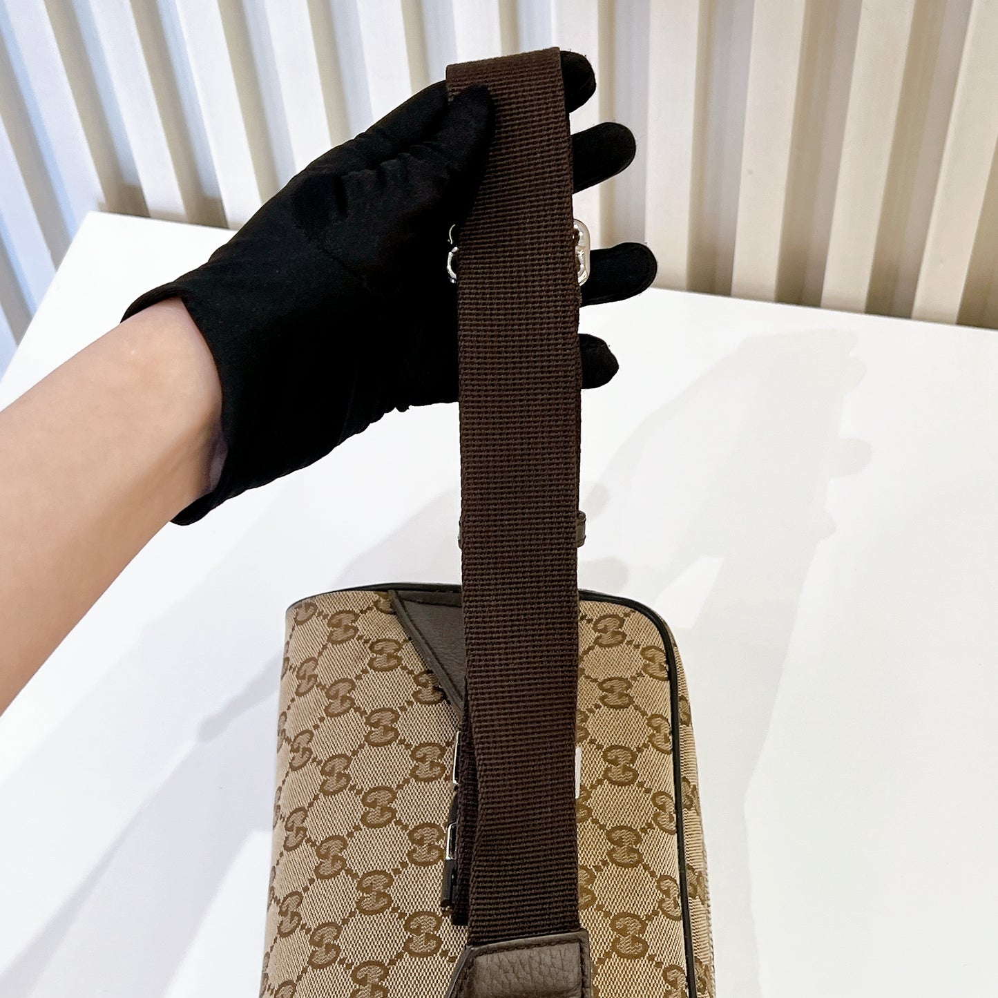 Gucci Canvas Waist Bag